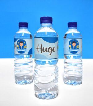Botella de agua para comunión personalizada