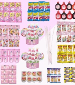 Relleno para Carritos Candy Bar de niñas PERSONALIZADO