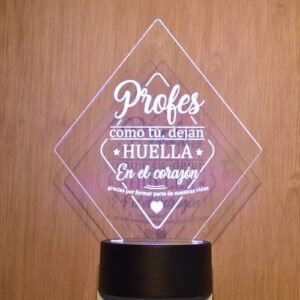 Lampara de metacrilato