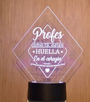 Lampara de metacrilato