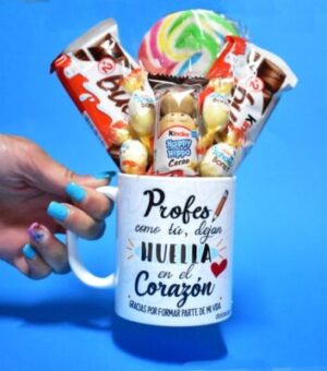 Taza profesor con kinder