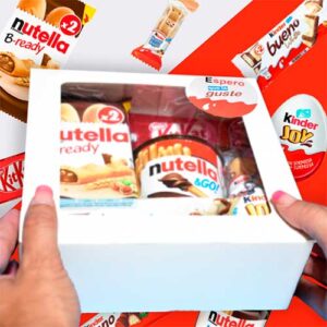 CAJA REGALO NUTELLA ESPERO QUE TE GUSTE