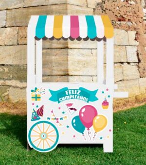 Carrito feliz cumpleaños