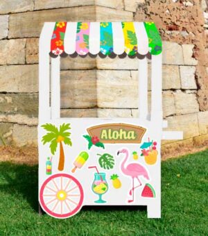 Carrito Candy Bar genérico - Hawái