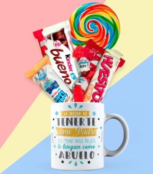 Taza para regalar a padres y abuelos