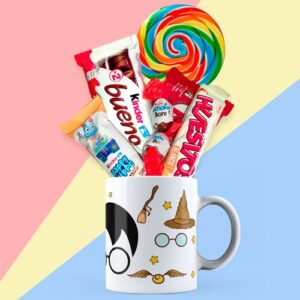 Taza cerámica rellena - Símbolos mágicos