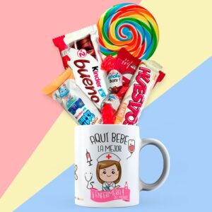 Taza cerámica rellena - Aquí bebe la mejor enfermera