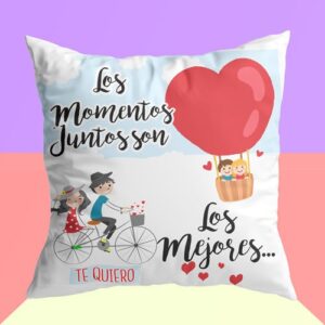 cojín para regalar el día de los enamorados