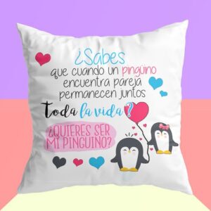 Regalo para enamorados, cojín del amor