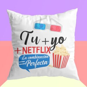 cojín para enamorados