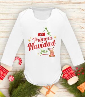 Body de Navidad personalizado.