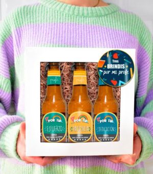 Pack 3 cervezas para profesores