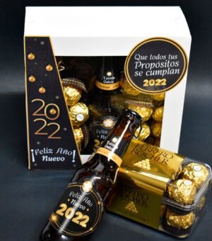 Regalo Bombones y Cerveza.