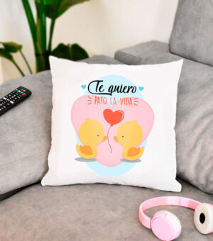 Cojín para el día de los enamorados.