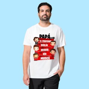 Camiseta para regalar el día del padre.