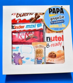 Caja con chocolates para día del padre