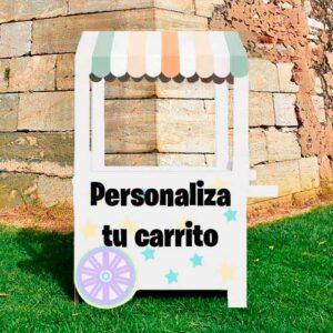 Carrito para eventos personalizado