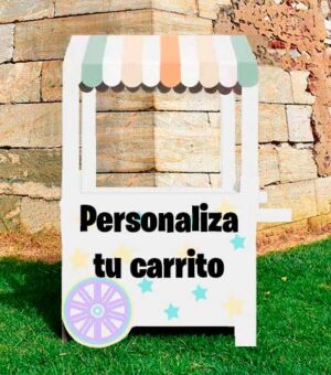 Carrito para eventos personalizado