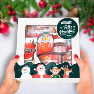 Estuche chocolates Papá Noel