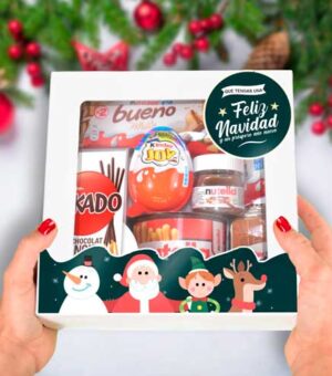 Estuche chocolates Papá Noel