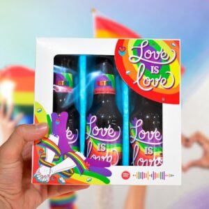 Pack de 3 cervezas para regalar el día del orgullo gay.