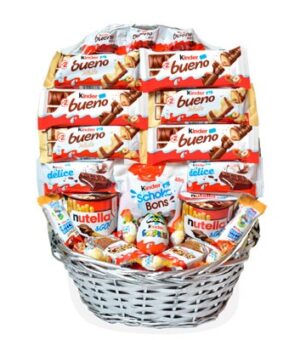 Cesta de chocolates regalo para empresas.