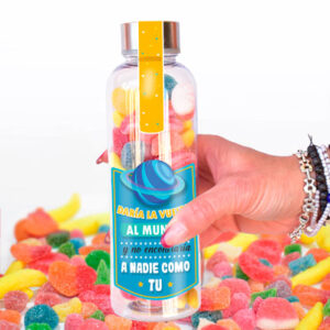 Botella con chuches daria la vuelta al mundo y no encontraría a nadie como tu.