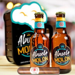 Jarra de madera para regalar a un abuelo.