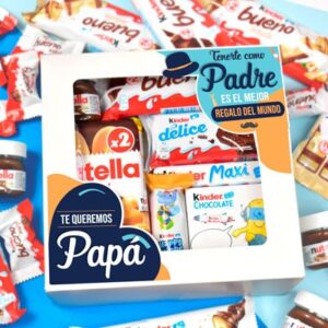 Caja con chocolates para regalar a tu padre.