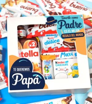 Caja con chocolates para regalar a tu padre.