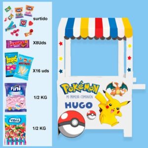 Carrito para eventos con chuches low cost.