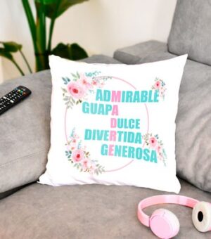 Cojín para regalar a mamá.