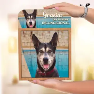Puzle con foto de tu amigo peludo.