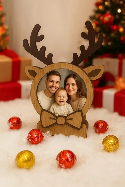 Bombonera de Madera con Bombones Lindor - Imagen 3