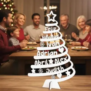 Árbol de Navidad familiar