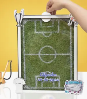 Hucha marco personalizado comunión