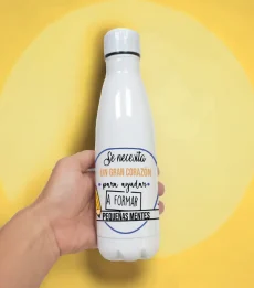 Botella regalo para profesores