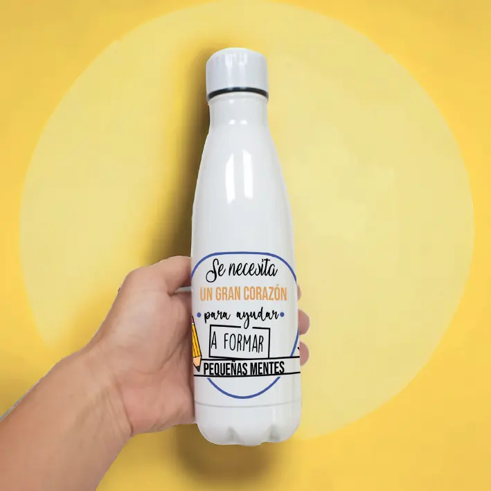 Botella regalo para profesores Botella regalo para profesores
