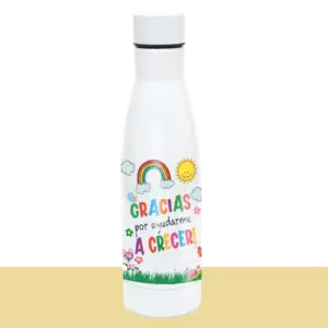 Bidón gracias por ayudarme a crecer