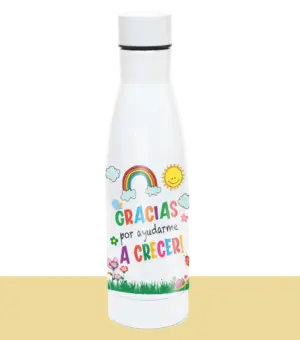 Bidón gracias por ayudarme a crecer