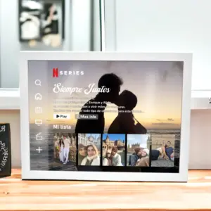 Marco tipo Netflix para regalar a tu pareja. Cuadro con historia Netflix