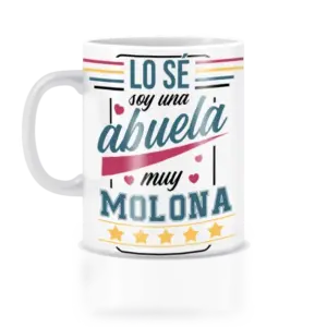 Taza lo sé soy una abuela