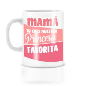 Taza de princesa para mamá.
