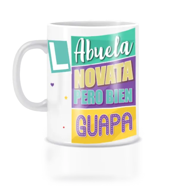 Taza para abuela novata.