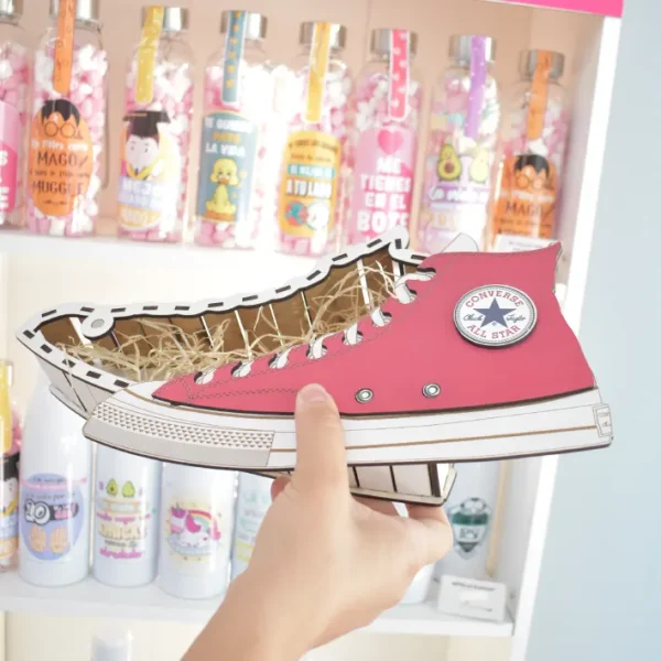 Caja converse 3D