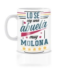 Taza lo sé soy una abuela