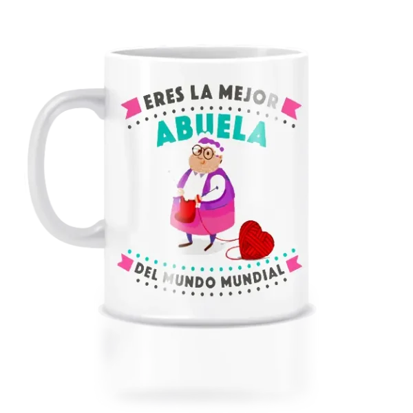 Taza mejor abuela del mundo.