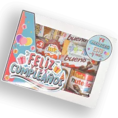 Caja llena de chocolates Kinder