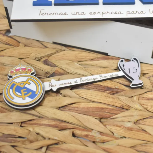 Llave Santiago Bernabeu para regalo