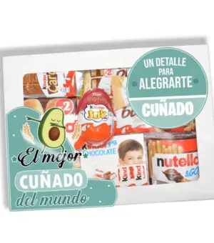 Caja con chocolates para regalar a tu cuñado